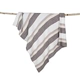 Barefoot Dreams Multi Stripe Stroller Blanket, White/Stone/Cream/Dove by Barefoot Dreams