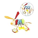 Yeahibaby Puppy Dog Baby Infant Crib Toy Wrap Around Crib Rail Toy Stroller Toy Cute Baby Educationa