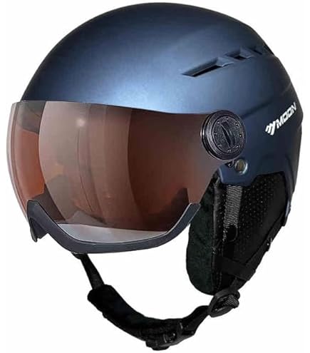 Amazon | 2-in-1バイザースキースノーボードヘルメット取り外し