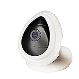 Minidiva 720Pベビーモニター 無線ネットワークカメラ P2P動体検知 遠隔監視 年寄り介護 ペット見守り マイク内蔵（ホワイト）