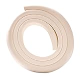 Ziweiba ベビー 子供 ケガ防止 コーナークッションガード 両面テープ付き 子供の安全製品 長さ2m (Aベージュ)