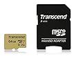 【Amazon.co.jp限定】Transcend microSDXCカード 64GB MLC NAND フラッシュ採用 UHS-I Class10 TS64GUSD500S-E