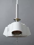 3灯用ペンダントソケット　コード30cm白 （白熱灯・電球形蛍光灯・ＬＥＤ電球用）（アルミ管付）:日本製