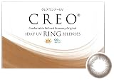 クレオワンデーUVリング30枚1箱 ロイヤルブラウン （1日使い捨て コンタクトレンズ ）【BC】8.5 【PRW】-0.75