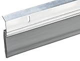 Frost King A82/36H Extra Wide Heavy Duty Alum/Vinyl Door Sweep, 2-3/8In Wide x 36In Long, Silver [並行