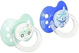 Playtex Silicone Binky Pacifiers Newborn 0-6 Months - 2 Pack (Styles/Colors May Vary) [並行輸入品]