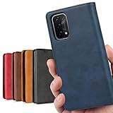 OPPO A54 5G ケース 手帳型 ケース oppo A54 ケース OPG02 ケース au 対応 オッポ A54 5G カバー A545Gケース oppoA54 OPG02 カバー スマホケース a54 5g ケース 手帳型 適用 【iCoverCase】 case 内蔵マグネット ケース 手帳型 スマホケース 携帯カバー カード入れ スタンド機能 落ち着いた色 レトロ ネイビー