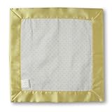【並行輸入品】SwaddleDesigns ベビーラビー ポルカドットヴィズ サテンフランネル SD-009Y 綿100% 約36cm四方 ブライトイエロー