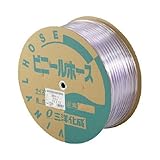 サンヨー 透明ホース10×12 100mドラム巻 TM1012D100T
