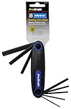 Pro-Grade 85331 Metric Folding Hex Key Set, 8-Piece [並行輸入品]