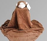 Angel Dear Napping Blanket - Dark Monkey by Angel Dear