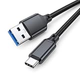 USB Type-C ケーブル 0.5M 10Gbpsデータ転送 3A急速充電 USB 3.2 Gen 2規格 QC3.0対応 USB-A to USB-C ケーブル Pixel 9a/ Galaxy S25/ Xperia10 VII/MacBook Pro/Air等タイプc機種対応