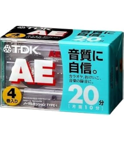 TDK AE-20*11G カセットテープ　未使用　66本 Amazon | TDK オーディオカセットテープ AE 20分11巻パック [AE