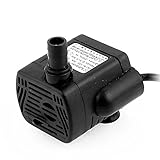 XDiscount ミニ水中ポンプ 水族館 水槽 噴水池用 DC 6V-12V 3Wソーラー