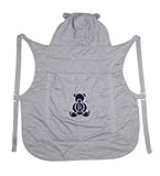 春秋用 薄中綿 カメノコウ クマグレー (クマグレー)