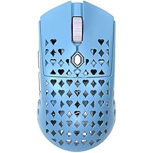Vancer Wireless Grexta V2 ゲーミングマウス【並行輸入品】 (Blue)