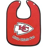 Kansas City Chiefs 1つサイズ公式NFL Infant Baby Bib
