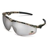 Crews mo119 Mossy Oak安全メガネオーク迷彩フレームインドアアウトドアミラーレンズby Crews