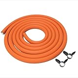 JIS規格合格品 十川ゴム ガスコンロ ガスホース 都市ガス用 プロパンガス用 （LPガス） 内径9.5mm 各種サイズ (LPガス, 3m)