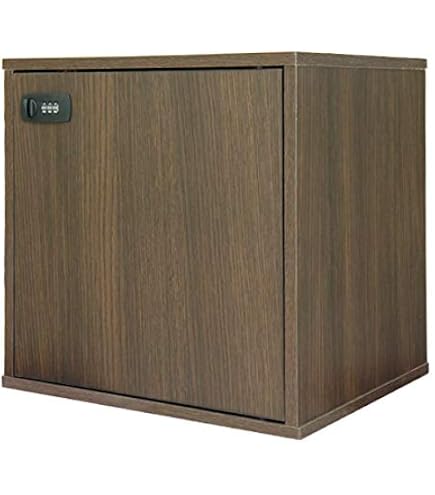 Amazon.co.jp: キューブボックスα 鍵付き 収納ボックス ダイヤル式