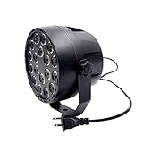 RaiFu スポットライト 照明 LED回転ライト 舞台照明 リモコン付き軽い 投射範囲が大きく 使いやすい 誕生日会 KTV カラオケ クラブ ステージ ディスコ