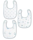 スワドルデザインズ ビブ モスリン クラシックコレクション パステル ブルー 3枚セット SDM-501PB 【日本正規品】