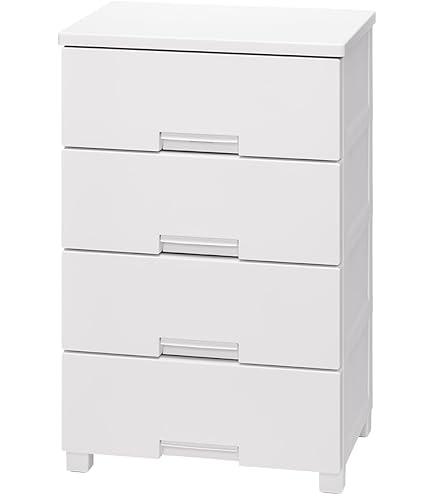 Amazon｜ニトリ(NITORI) チェスト4段 CS2s ホワイトウォッシュ 8410447