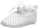Luvable Friends ユニセックス・キッズ Mary Jane Bow Slip on Shoe カラー: ホワイト