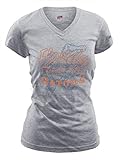 NCAA Florida GatorsレディースフィットカレッジロゴVネックTee XL ホワイト