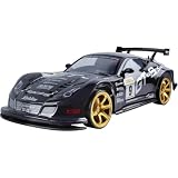 2.4Ghzラジコンカー 70km / h高速ドリフトレーシングカー 1/10電気自動車、 4WDオフロードRC車両 2つのバッテリーで 男の子と大人のためのおもちゃの車 (ブラック)