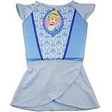 ディズニー スイムスーツ 水に浮く水着 2~4才 【25010】 (2-3歳用, シンデレラ)