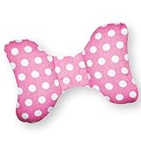 LAVIE NEWYORK ベビーヘッドクッション ピンクドット コットン bhc-04