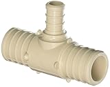 Everflow Supplies pprt3411 poly-alloy Reducing with T型継手Pex接続 1" x 1" x 1/2" PPRT1112 1