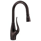 Franke ffbp24rチューリッププルアウトスプレーhigh-arcバー/ Prep蛇口、 FFBP2460R 1