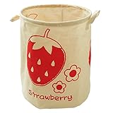 西松屋 [SmartAngel] 西松屋 スマートエンジェル 筒型コットンバスケット（フルーツ）