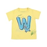 (マイ スウィーティー) MY SWEETY 半袖Tシャツ[空の動物:ウサギ]"Rabbit"Tee イエロー コットン ベビー服・子供服 95サイズ イ...