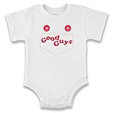 PopスレッドGood Guysベビーコスチューム幼児ボディスーツ カラー: ホワイト