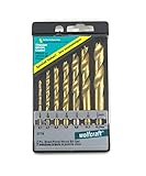 Wolfcraft 2779405 7 Piece Titanium Brad Point Drill Bit Set by Wolfcraft