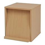 JKプラン Carmine スタッキングフラップシリーズ ディスプレイラック1P×1個 幅37cm 高さ42cm ナチュラル fr-051-na