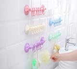 Generic Pink : Bathroom Suction Cup Hanger Hooks Mutifunction Vacuum Rack Kitchen Wall Sucking Hange