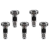 コネクタ 銅 LEDテープライトコネクタ コーナーコネクタ I形/T形 5/8mm LEDテープ装飾直角スナップコネクタ 20-24AWGワイヤーに対応 半田不要 使いやすい 5個セット 5つ仕様選べ