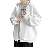 [Anzn] メンズ パーカー スウェット トレーナー 大きい サイズ おしゃれ ジャケット スポーツ