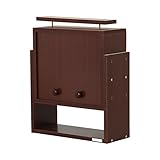 【JAJAN】［在庫限り］フィギュアラック00シリーズ/コレクションブックラック専用上置き 奥行き19cm ロータイプ ブラウン[耐震・家具転倒防止・地震対策]【正規品】CR-001USB