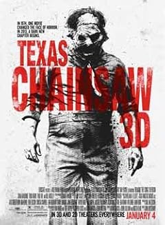 ポスタ- A4 パターンB 飛び出す 悪魔のいけにえ レザーフェイス一家の逆襲 光沢プリント