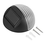 ソーラーライト　6 LED  ウォームライト　スポットライト 太陽発電  防水 電池不要 夜間自動点灯 設置簡単 屋外照明 玄関 壁掛け 庭先用 車道/歩道/芝生/庭/地震・災害時に適用 (B)