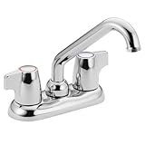 Moen 74998 Chateau Two-Handle Low Arc Laundry Faucet, Chrome [並行輸入品]