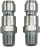 CAMPBELL HAUSFELD PA1011 2 Pack 3/8" t style auto x 1/4" nptf plug [並行輸入品]