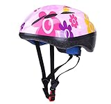 Bolso あごひも キック ピンク カブト こども 防災 3輪 男 肘 ボード スケート かぶと 通学 保護 フル 膝 ogk フィーゴ バーン 中学生 用 オージーケー スケーター (サクラ)