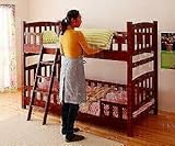 天然木コンパクト分割式2段ベッド【fine】ファイン　2色展開　ベッドフレームベットts-040103751ホワイトウォッシュ