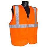 Radians SV2OSXL Class 2 Solid Safety Vest, Orange, Extra Large by Radians